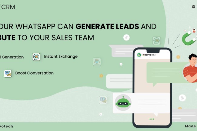 Now your Whatsapp can generate leads and distribute to your sales team