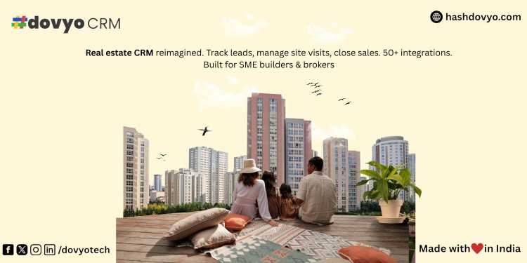 Real estate CRM, reimagined. Track leads, manage site visits, close sales. 50+ integrations. Built for SME builders & brokers