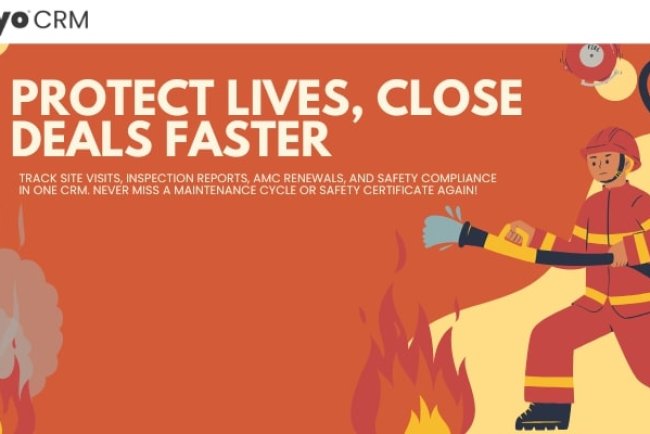 Protect Lives, Close Deals Faster. Track site visits, inspection reports, AMC renewals, and safety compliance in one CRM. Never miss a maintenance cycle or safety certificate again!
