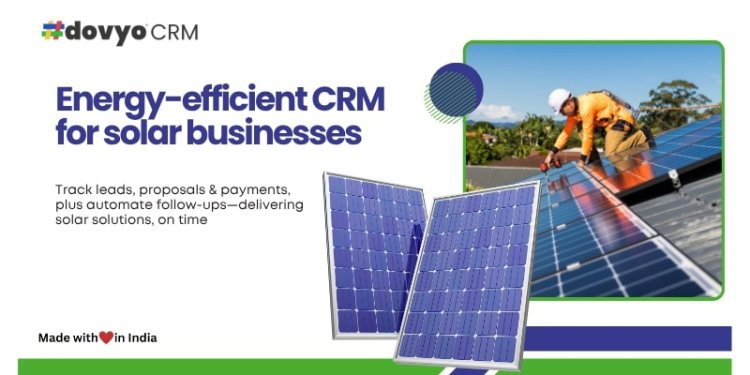 Energy-efficient CRM for solar businesses. Track leads, proposals & payments, plus automate follow-ups-delivering solar solutions, on time.