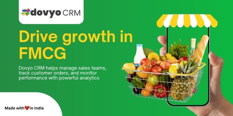 Drive growth in FMCG. Dovyo CRM helps manage sales teams, track customer orders, and monitor performance with powerful analytics.