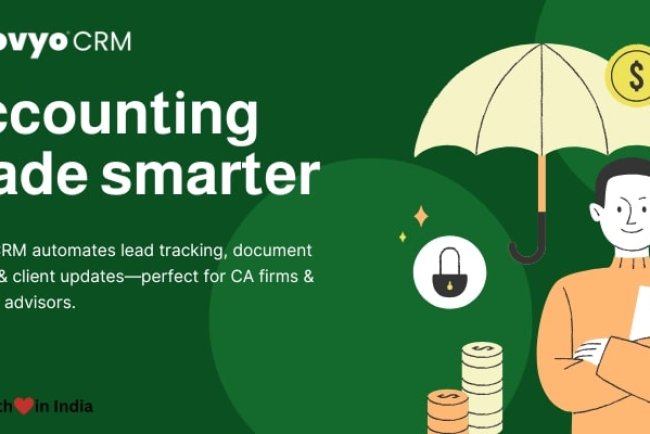 Accounting made smarter. Dovyo CRM automates lead tracking, document sharing & client updates-perfect for CA firms & financial advisors.